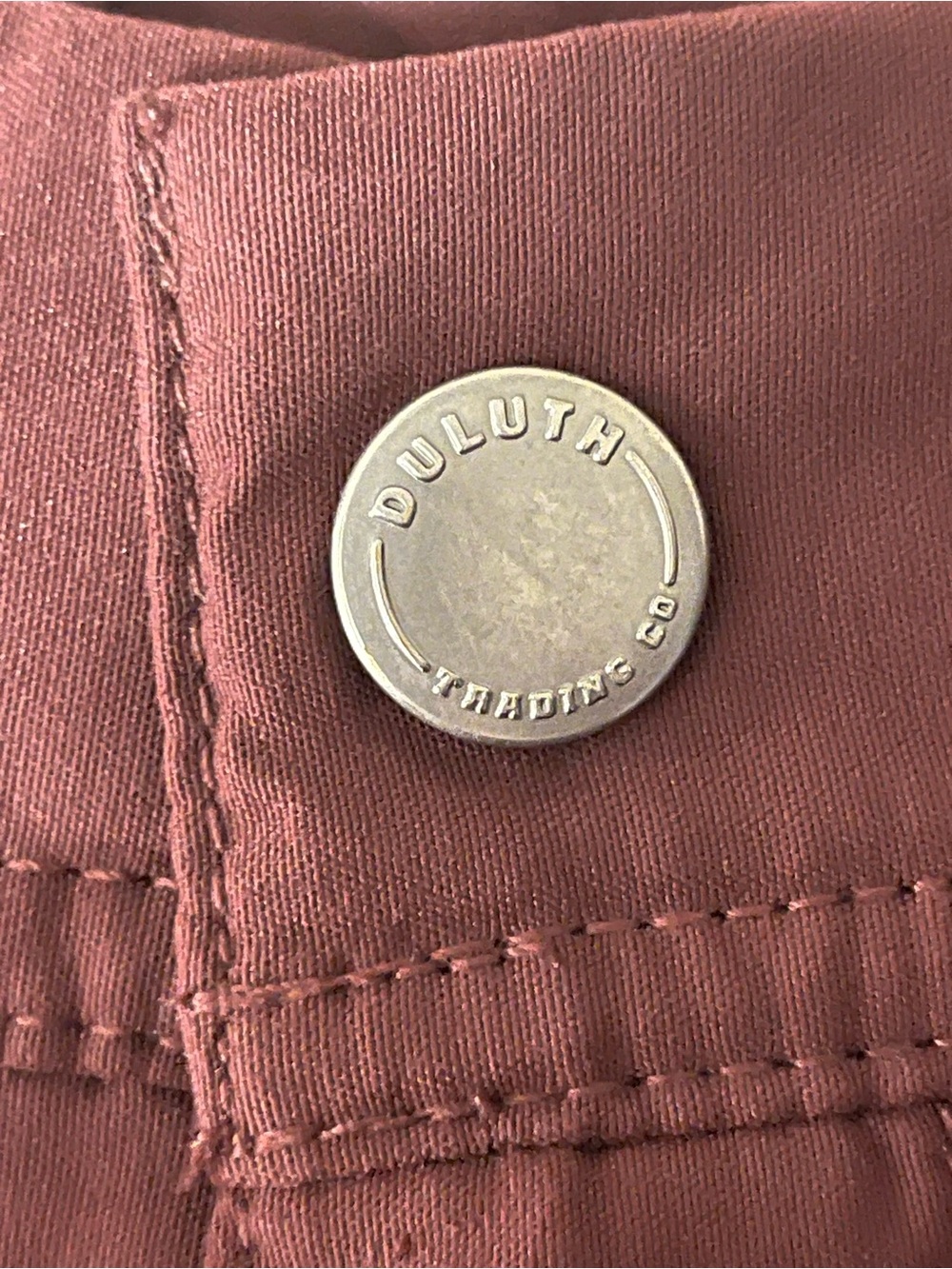 Duluth Performance Shorts in Burgundy - Picture 7 of 11